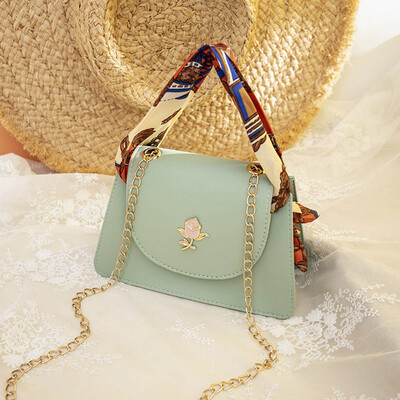 New Simple Fashion Silk Band Bow Lock Scarf Chain Small Square Bag Luxury Bag Handbag For Women
New Simple Fashion Silk Band Bow Lock Scarf Chain Small Square Bag Luxury Bag Handbag For Women