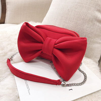 2018 autumn&winter new simple woolen small bag fashion bow one shoulder diagonal chain women bag tide
2018 autumn&winter new simple woolen small bag fashion bow one shoulder diagonal chain women bag tide
