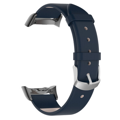 〖Follure〗Leather Watch Band with Adapter For Samsung Gear Fit2Fit 2 Pro