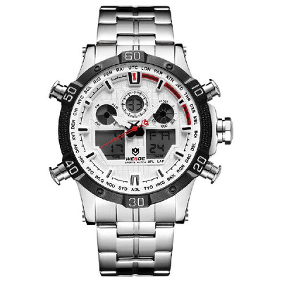 WEIDE WH6901 Quartz Digital Electronic Watch Dual Time Month Date Week Second Minute Hour Display 3ATM Waterproof Timer Business
WEIDE WH6901 Quartz Digital Electronic Watch Dual Time Month Date Week Second Minute Hour Display 3ATM Waterproof Timer Business