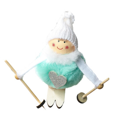 Skiing Plush Angel Christmas Drop Ornaments Christmas Tree Decoration Kids Gift For Holiday Festive Home Decor
Skiing Plush Angel Christmas Drop Ornaments Christmas Tree Decoration Kids Gift For Holiday Festive Home Decor
