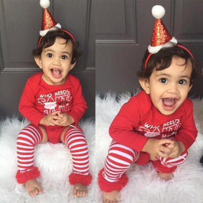 Cute Kids Fashion Baby Girls Princess Romper Leg Warmers Christmas 2pcs Outfits Set Cotton Clothes
Cute Kids Fashion Baby Girls Princess Romper Leg Warmers Christmas 2pcs Outfits Set Cotton Clothes