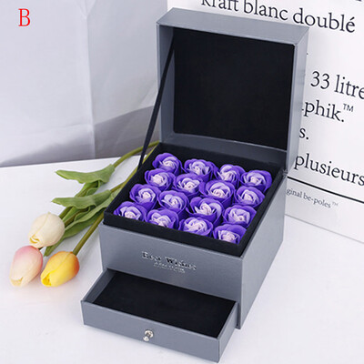Gobestart Soap Rose Flower Jewelry Storage Gifts Box Valentines Mothers Day Gift 16PcsBox
Gobestart Soap Rose Flower Jewelry Storage Gifts Box Valentines Mothers Day Gift 16PcsBox