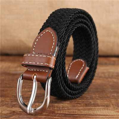 Fashion Unisex belt high quality Elastic tension canvas Alloy pin buckle Men&Women belt solid color casual cowboy Men belt
Fashion Unisex belt high quality Elastic tension canvas Alloy pin buckle Men&Women belt solid color casual cowboy Men belt