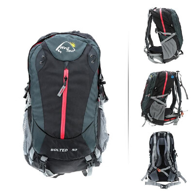 Wind Tour 50L Outdoor Sport Travel Backpack Mountain Climbing Knapsack with Rain Cover Camping Hiking
Wind Tour 50L Outdoor Sport Travel Backpack Mountain Climbing Knapsack with Rain Cover Camping Hiking