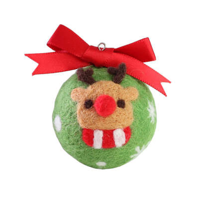 Christmas Handmade DIY Wool Felt Material Bag Keychain Decoration Felting Crafts Needle Felting Kit
Christmas Handmade DIY Wool Felt Material Bag Keychain Decoration Felting Crafts Needle Felting Kit