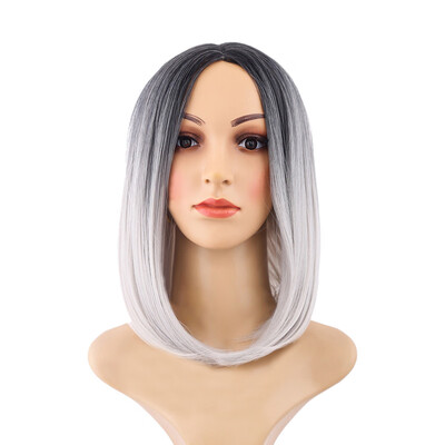 Gobestart Black Pink Ombre Hair Straight Bob Wigs Synthetic Hair Short Party Hair Wig
Gobestart Black Pink Ombre Hair Straight Bob Wigs Synthetic Hair Short Party Hair Wig