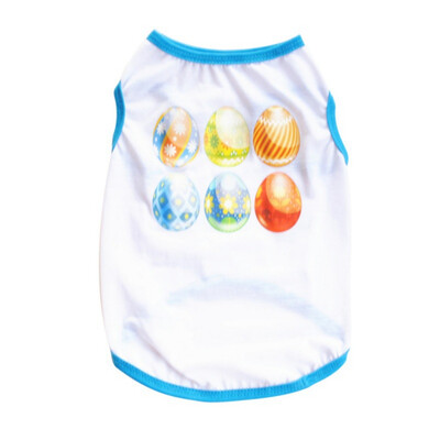 Puppy Dog Clothes Easter Rabbit Egg Shirt Spring Summer Clothes For Dogs Cartoon Vest Tank Top T Shirts
Puppy Dog Clothes Easter Rabbit Egg Shirt Spring Summer Clothes For Dogs Cartoon Vest Tank Top T Shirts