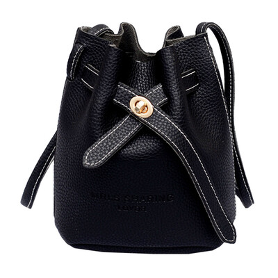 Women Small Bucket Bag Vintage Messenger Shoulder Bags Female Synthetic Leather Drawstring Crossbody Bag Purses Sac T20
Women Small Bucket Bag Vintage Messenger Shoulder Bags Female Synthetic Leather Drawstring Crossbody Bag Purses Sac T20