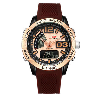 Multi Fashionable Sport Electric Watch Waterproof Quartz Night Light Wristband For Men
Multi Fashionable Sport Electric Watch Waterproof Quartz Night Light Wristband For Men