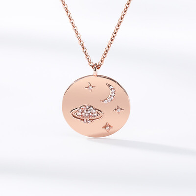 Shining Star Moon Astronomy Jewelry Space Galaxy Saturn Planet Necklace Planet Shaped Cubic Zirconia Kawaii Necklace
Shining Star Moon Astronomy Jewelry Space Galaxy Saturn Planet Necklace Planet Shaped Cubic Zirconia Kawaii Necklace