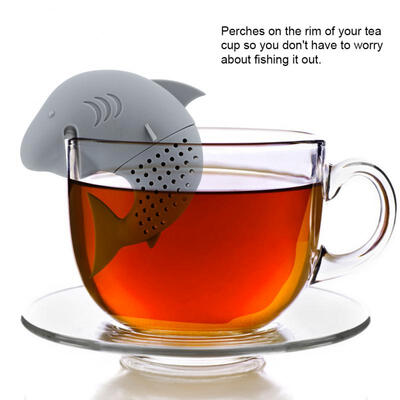 Greensen Cute Silicone Tea Infuser Food Grade Shark Shape Design Tea Filter Funny Tea Strainer
Greensen Cute Silicone Tea Infuser Food Grade Shark Shape Design Tea Filter Funny Tea Strainer