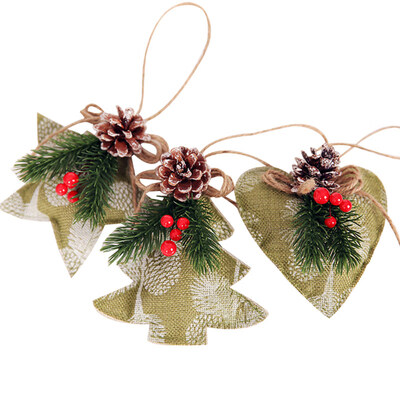 3Pcs Artificial Christmas Holly Pine Cone Star Heart Ornament Tree Party Decor 
3Pcs Artificial Christmas Holly Pine Cone Star Heart Ornament Tree Party Decor