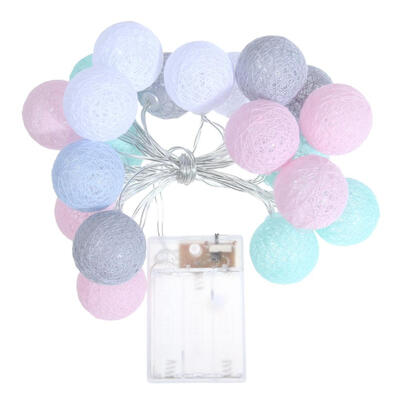 22m72ft 20 LED Colorful Ball Light String Light Fairy For Wedding Decal
22m72ft 20 LED Colorful Ball Light String Light Fairy For Wedding Decal