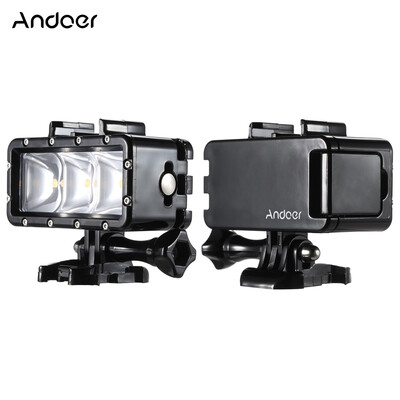 Andoer Portable Multi-functional Diving Waterproof Dimmable Video Light Mini LED Fill Light Selfie Light Spotlight with Quick Rele
Andoer Portable Multi-functional Diving Waterproof Dimmable Video Light Mini LED Fill Light Selfie Light Spotlight with Quick Rele