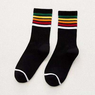 1Pair Women New Fashion Cotton Colorful Rainbow Stripes skateboard socks Casual Spring Summer Sport Socks
1Pair Women New Fashion Cotton Colorful Rainbow Stripes skateboard socks Casual Spring Summer Sport Socks