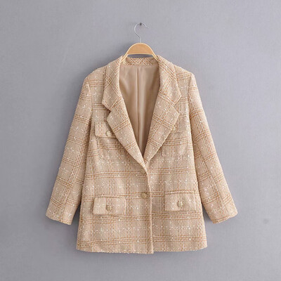 Tailored Womens Fashion Lapel Loose And Famous Small Tweed Jacket Blouses
Tailored Womens Fashion Lapel Loose And Famous Small Tweed Jacket Blouses