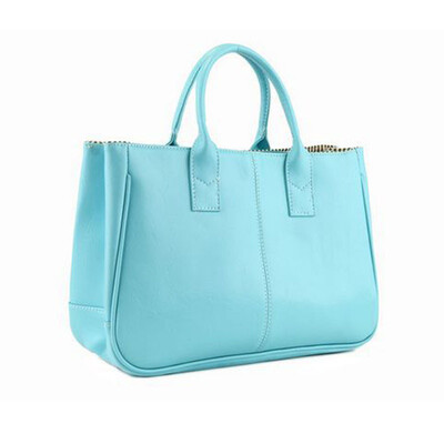Tailored Fashion Elegant Korean shoulder bag Leather Women Lady Tote Handbag BU