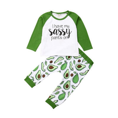 2Pcs Infant Toddler Baby Girl Little Miss Sassy Letter Print Long Sleeve T-Shirt Tops Avocado Pants Set
2Pcs Infant Toddler Baby Girl Little Miss Sassy Letter Print Long Sleeve T-Shirt Tops Avocado Pants Set