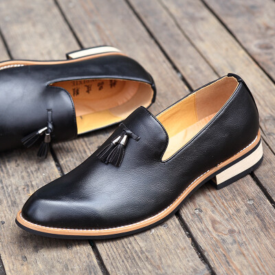 Nightclub hair stylist pointed shoes mens Korean casual shoes mens English lazy shoes mens groom wedding shoes men
Nightclub hair stylist pointed shoes mens Korean casual shoes mens English lazy shoes mens groom wedding shoes men