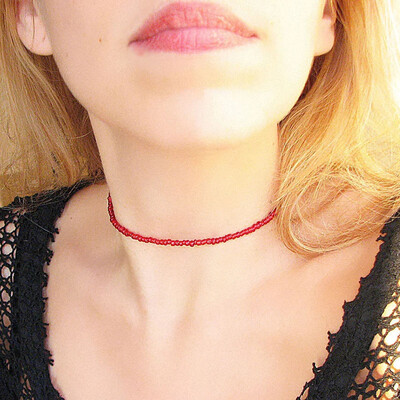 Fashion Bohemian Handmade Rainbow Beads Choker Necklace For Women Girls Beaded Chain Chokers Necklaces Female Jewelry Gift
Fashion Bohemian Handmade Rainbow Beads Choker Necklace For Women Girls Beaded Chain Chokers Necklaces Female Jewelry Gift