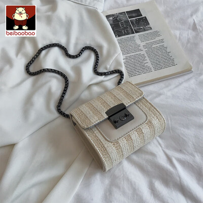 On the new small bag girl 2019 new fashion chain single shoulder bag foreign air leisure straw woven oblique satchel bag
On the new small bag girl 2019 new fashion chain single shoulder bag foreign air leisure straw woven oblique satchel bag