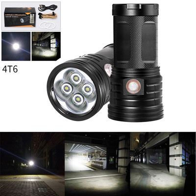 Saidsome Outdoor 4X T6 LED 3 Modes Flashlight Pro LED Flashlight Torch Lamp 18650 flashlight lamp
Saidsome Outdoor 4X T6 LED 3 Modes Flashlight Pro LED Flashlight Torch Lamp 18650 flashlight lamp