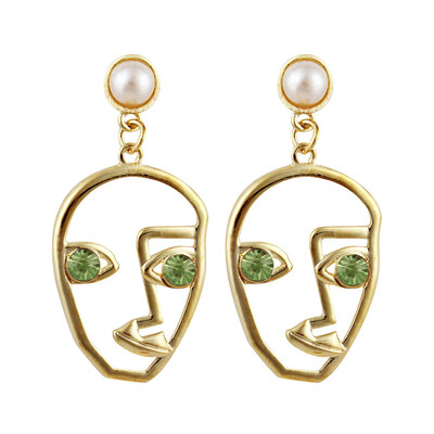 EK721 2018 New Trend Fashion Jewelry Gold Filled Funny Face Statement Earrings For Women Crystal Dangle Earrings Bijoux
EK721 2018 New Trend Fashion Jewelry Gold Filled Funny Face Statement Earrings For Women Crystal Dangle Earrings Bijoux