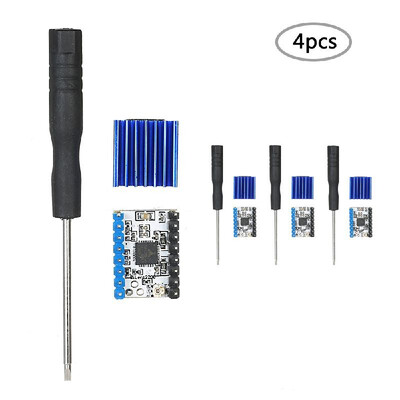 3D Printer Stepper Motor Driver TMC2208 V12 Stepstick Mute Driver Module with Heat Sink Screwdriver Ultra-Silent Stepper Motor Dr
3D Printer Stepper Motor Driver TMC2208 V12 Stepstick Mute Driver Module with Heat Sink Screwdriver Ultra-Silent Stepper Motor Dr