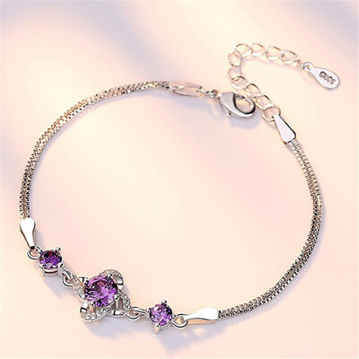Charm Bracelets For Women Cubic Zirconia Fashion Jewelry Brithday Gift Flower Accessories Friendship Gift WK15
Charm Bracelets For Women Cubic Zirconia Fashion Jewelry Brithday Gift Flower Accessories Friendship Gift WK15