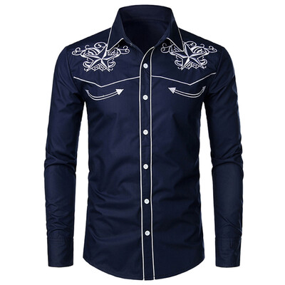 Tailored Mens Autumn Winter Casual Embroidery Pullover Long Sleeved T-shirt Top Blouse
Tailored Mens Autumn Winter Casual Embroidery Pullover Long Sleeved T-shirt Top Blouse