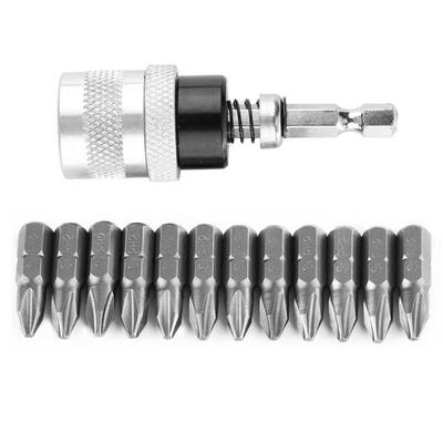 Greensen Adjustable Screw Depth Limiter Holder with 12pcs Cross PH2 Screwdriver Bits
Greensen Adjustable Screw Depth Limiter Holder with 12pcs Cross PH2 Screwdriver Bits