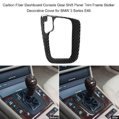 Carbon Fiber Interior Instrument Dashboard Console Gear Shift Panel Trim Frame Sticker Decorative Cover for BMW 3 Series E46 1998
Carbon Fiber Interior Instrument Dashboard Console Gear Shift Panel Trim Frame Sticker Decorative Cover for BMW 3 Series E46 1998