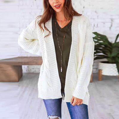Roseonmyhand Womens Long Sleeve Knitwear Open Front Cardigan Sweaters Casual Outerwear
Roseonmyhand Womens Long Sleeve Knitwear Open Front Cardigan Sweaters Casual Outerwear