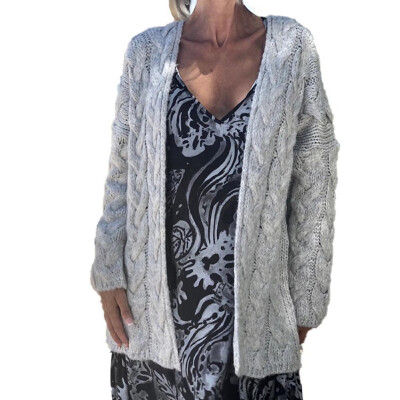 2019 Autumn Winter Women Fashion Casual Solid color Loose Knit cardigan Sweater coat
2019 Autumn Winter Women Fashion Casual Solid color Loose Knit cardigan Sweater coat