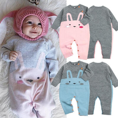 Cute Newborn Baby Girls Boys Bunny Rabbit Romper Sweater Jumpsuit Bodysuit Outfits
Cute Newborn Baby Girls Boys Bunny Rabbit Romper Sweater Jumpsuit Bodysuit Outfits