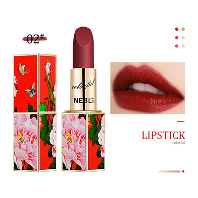 Lips Makeup Waterproof Long Lasting Pigment Nude Red Velvet Matte Lipstick Make Up Luxury Chinese Style
Lips Makeup Waterproof Long Lasting Pigment Nude Red Velvet Matte Lipstick Make Up Luxury Chinese Style