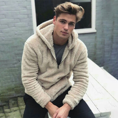 Toponeto Men Autumn Winter Casual Zipper Loose Double-Sided Plush Hooded Tops Blouses
Toponeto Men Autumn Winter Casual Zipper Loose Double-Sided Plush Hooded Tops Blouses