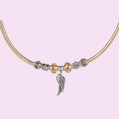 Fashion Creative Pandora Necklace Style USB To Lightning Charging Data Cable For IPHONE Personalized Gift For Girls