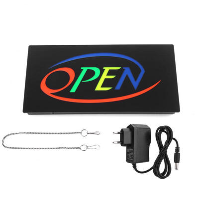 Greensen EU Plug Super Bright Resin Led Open Sign Board Pub Club Window Display Light Lamp for Shop
Greensen EU Plug Super Bright Resin Led Open Sign Board Pub Club Window Display Light Lamp for Shop