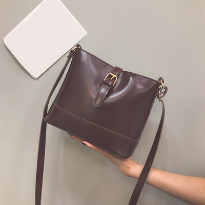Tailored Womens Fashion Flip Pure-Colour Oil Skin Retro Shoulder Bag Purse Bucket Bag
Tailored Womens Fashion Flip Pure-Colour Oil Skin Retro Shoulder Bag Purse Bucket Bag
