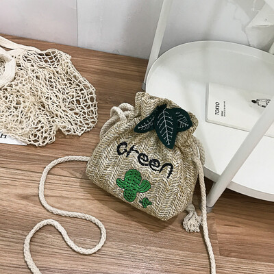 Wenyi Sen Cactus Casual Crossbody Female 2019 Summer New Fashion Letter Weave One Shoulder Bucket Bag
Wenyi Sen Cactus Casual Crossbody Female 2019 Summer New Fashion Letter Weave One Shoulder Bucket Bag