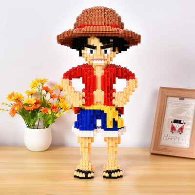 8618 Luffy One Piece Cartoon Model Building Blocks Bricks Kids DIY Birthday Christmas Gifts Toys Diamond Doll Pressure Release
8618 Luffy One Piece Cartoon Model Building Blocks Bricks Kids DIY Birthday Christmas Gifts Toys Diamond Doll Pressure Release