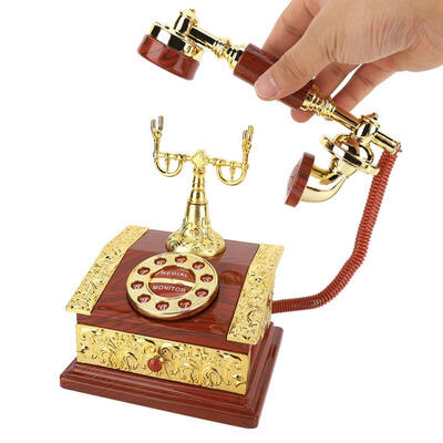 Greensen Retro Dialing Telephone Music Box Jewelry Box Storage Case Desktop Ornament
Greensen Retro Dialing Telephone Music Box Jewelry Box Storage Case Desktop Ornament
