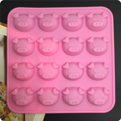 16 Holes Pig Shape Chocolate Mold Lovely Cake Decoration Silicone Jelly Candy Ice Mold Mould Diy Baking Cake Decorating Tools
16 Holes Pig Shape Chocolate Mold Lovely Cake Decoration Silicone Jelly Candy Ice Mold Mould Diy Baking Cake Decorating Tools