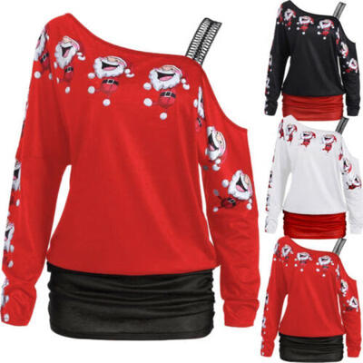US Women Christmas Off Shoulder Long Sleeve Dress Ladies Xmas Bodycon Mini Dress
US Women Christmas Off Shoulder Long Sleeve Dress Ladies Xmas Bodycon Mini Dress
