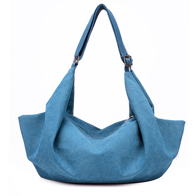 Tailored The new canvas bag ladies handbag shoulder tide simple stitching shoulder bag
Tailored The new canvas bag ladies handbag shoulder tide simple stitching shoulder bag