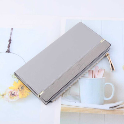 Tailored Women Long Wallet Fashion Zipper Bag Multicolor Wallet Splicing Wild Coin Purse
Tailored Women Long Wallet Fashion Zipper Bag Multicolor Wallet Splicing Wild Coin Purse