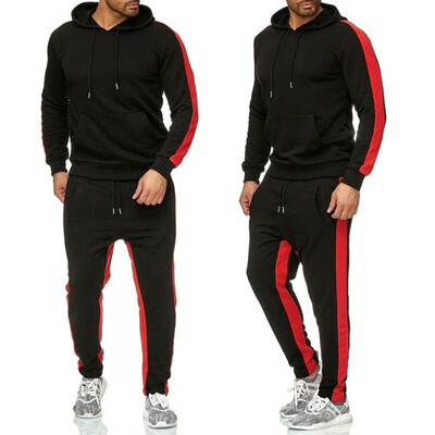 Toponeto Mens Autumn Winter Patchwork Sweatshirt Top Pants Sets Sports Suit Tracksuit
Toponeto Mens Autumn Winter Patchwork Sweatshirt Top Pants Sets Sports Suit Tracksuit
