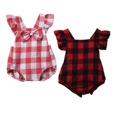 Newborn Baby Girls Romper Plaids&Check Bodysuit Jumpsuit Clothes Sunsuit Outfits Fit For 0-18M
Newborn Baby Girls Romper Plaids&Check Bodysuit Jumpsuit Clothes Sunsuit Outfits Fit For 0-18M